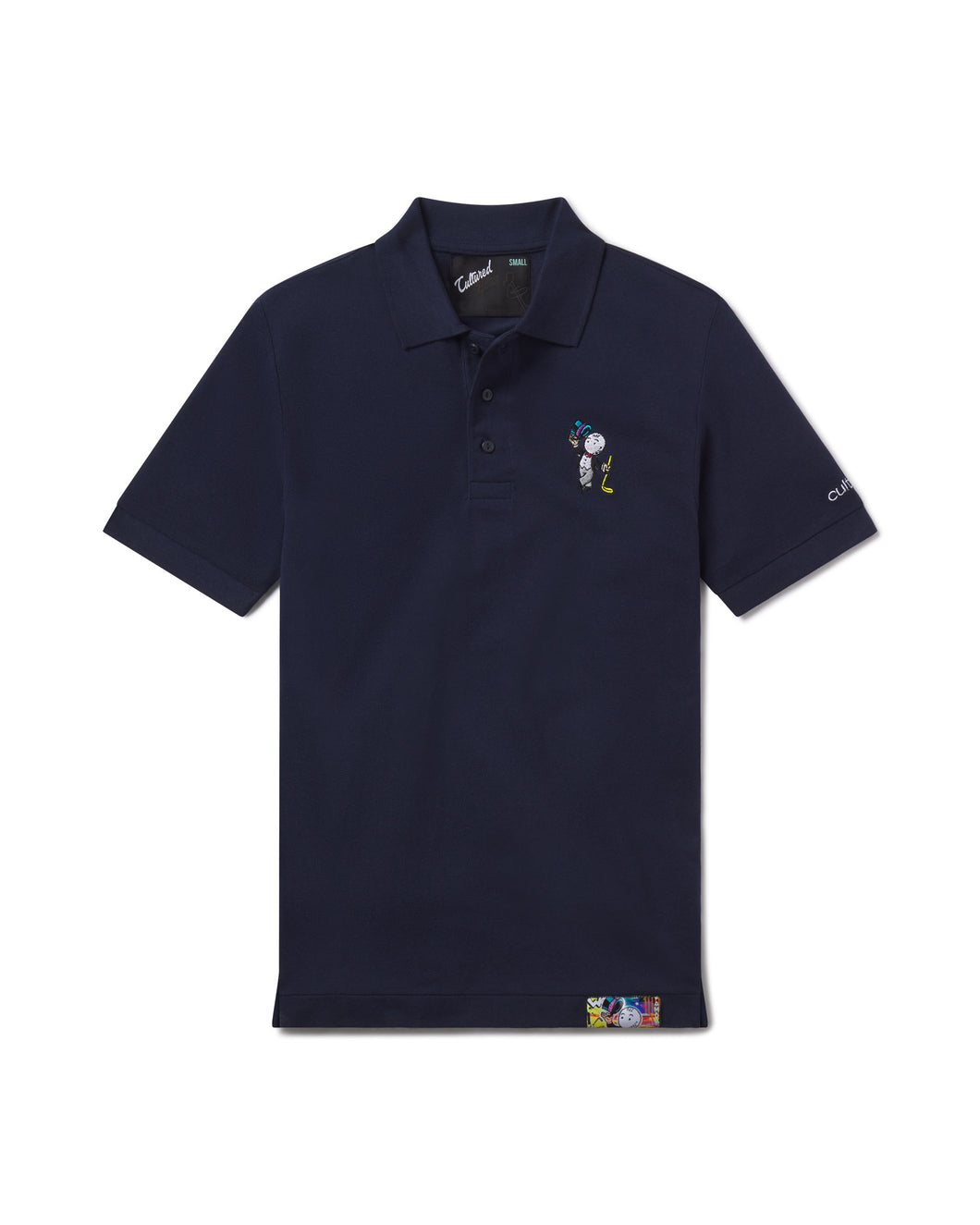 Cultured Golf Shirt Navy